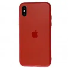Чохол для iPhone X / Xs TPU Matt червоний