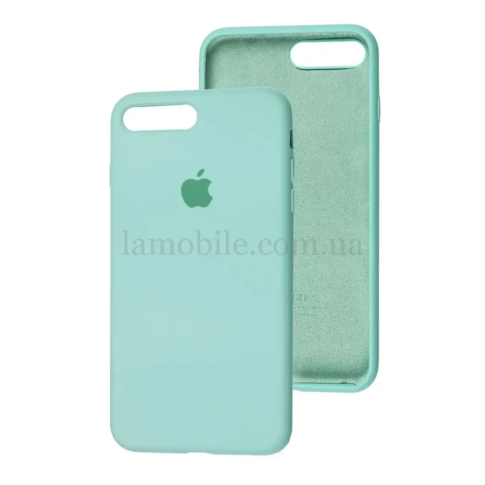 Чехол для iPhone 7 Plus / 8 Plus Silicone Full бирюзовый / beryl