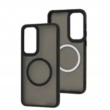Чохол для Samsung Galaxy S24+ / S25+ WAVE Matte Insane MagSafe black