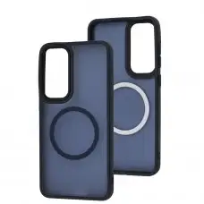 Чохол для Samsung Galaxy S24+ / S25+ WAVE Matte Insane MagSafe midnight blue