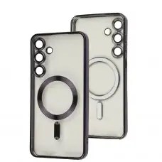 Чохол для Samsung Galaxy S24+ / S25+ WAVE Metal Color MagSafe deep purple