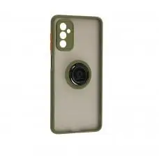 Чохол для Samsung Galaxy M52 (M526) LikGus Edging Ring хакі