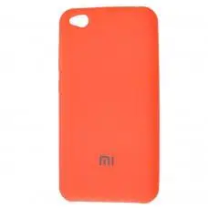 Чехол для Xiaomi Redmi Go Silky Soft Touch "ярко-розовый"