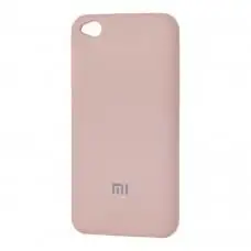 Чехол для Xiaomi Redmi Go Silky Soft Touch "бледно-розовый"