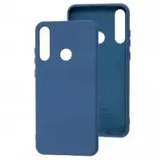 Чохол для Huawei Y6p Full without logo navy blue