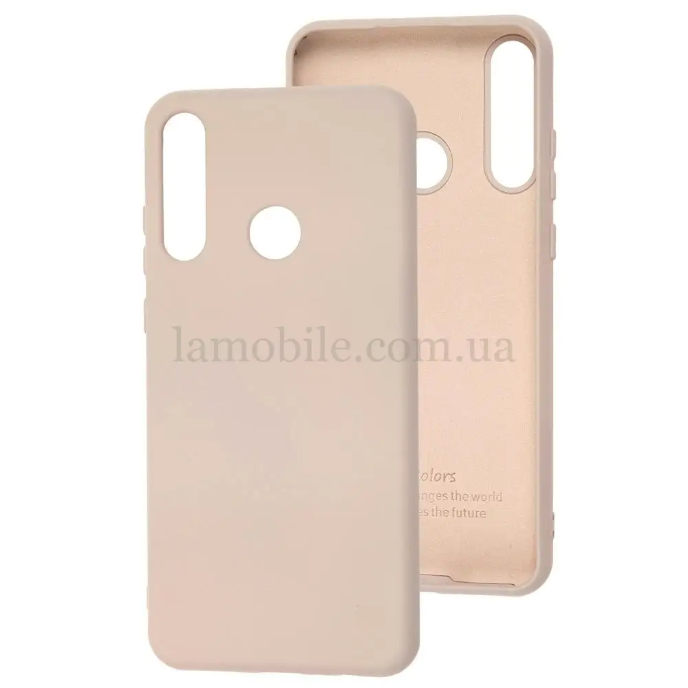 Чохол для Huawei Y6p Full without logo pink sand