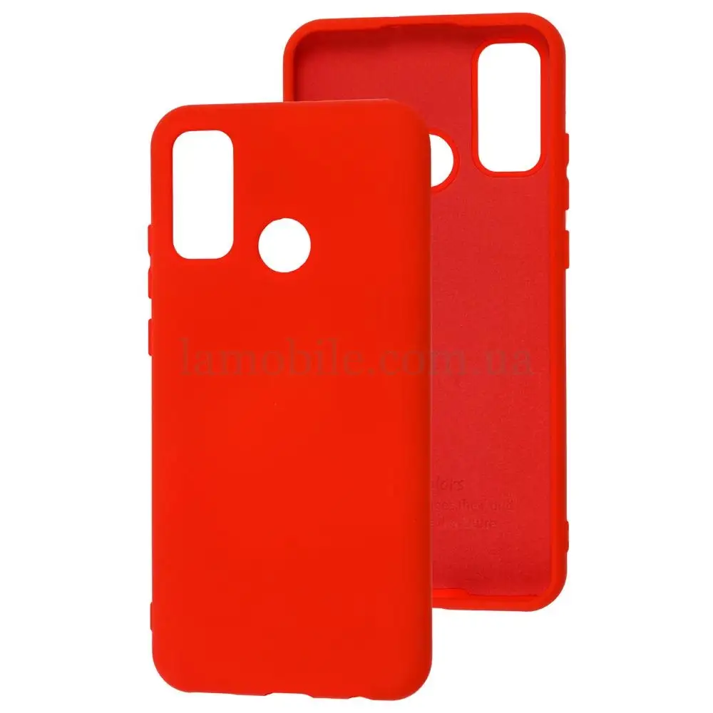 Чехол для Huawei P Smart 2020 Full without logo красный