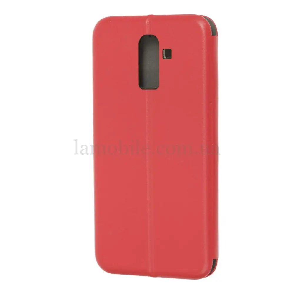 Чохол книжка Premium для Samsung Galaxy J8 (J810) червоний
