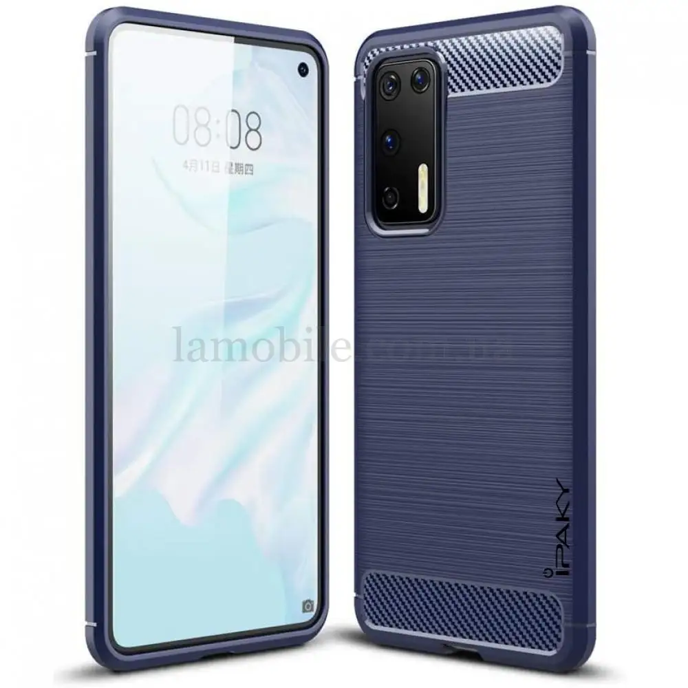 Чехол для Huawei P40 iPaky Slim синий
