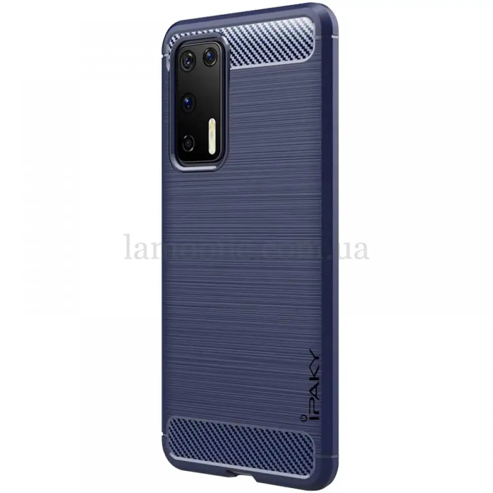 Чехол для Huawei P40 iPaky Slim синий