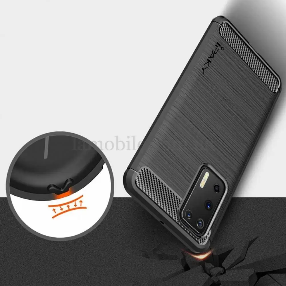 Чехол для Huawei P40 iPaky Slim синий
