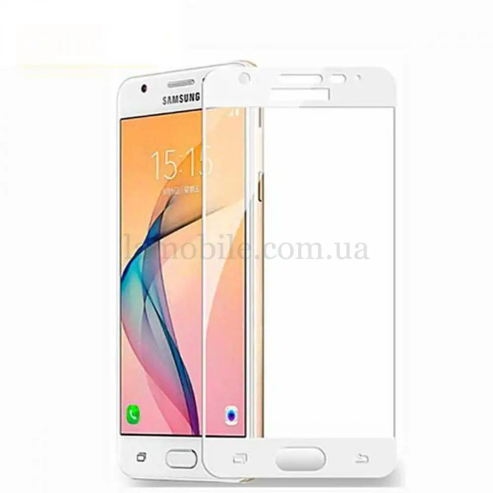 Захисне скло для Samsung Galaxy J2 2018 (J250) біле (OEM)