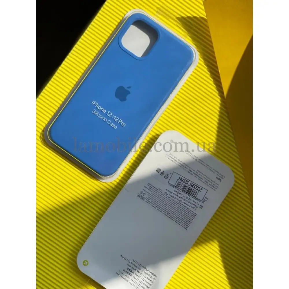 Чохол для iPhone 13 Pro Max Square Full silicone синій / midnight blue