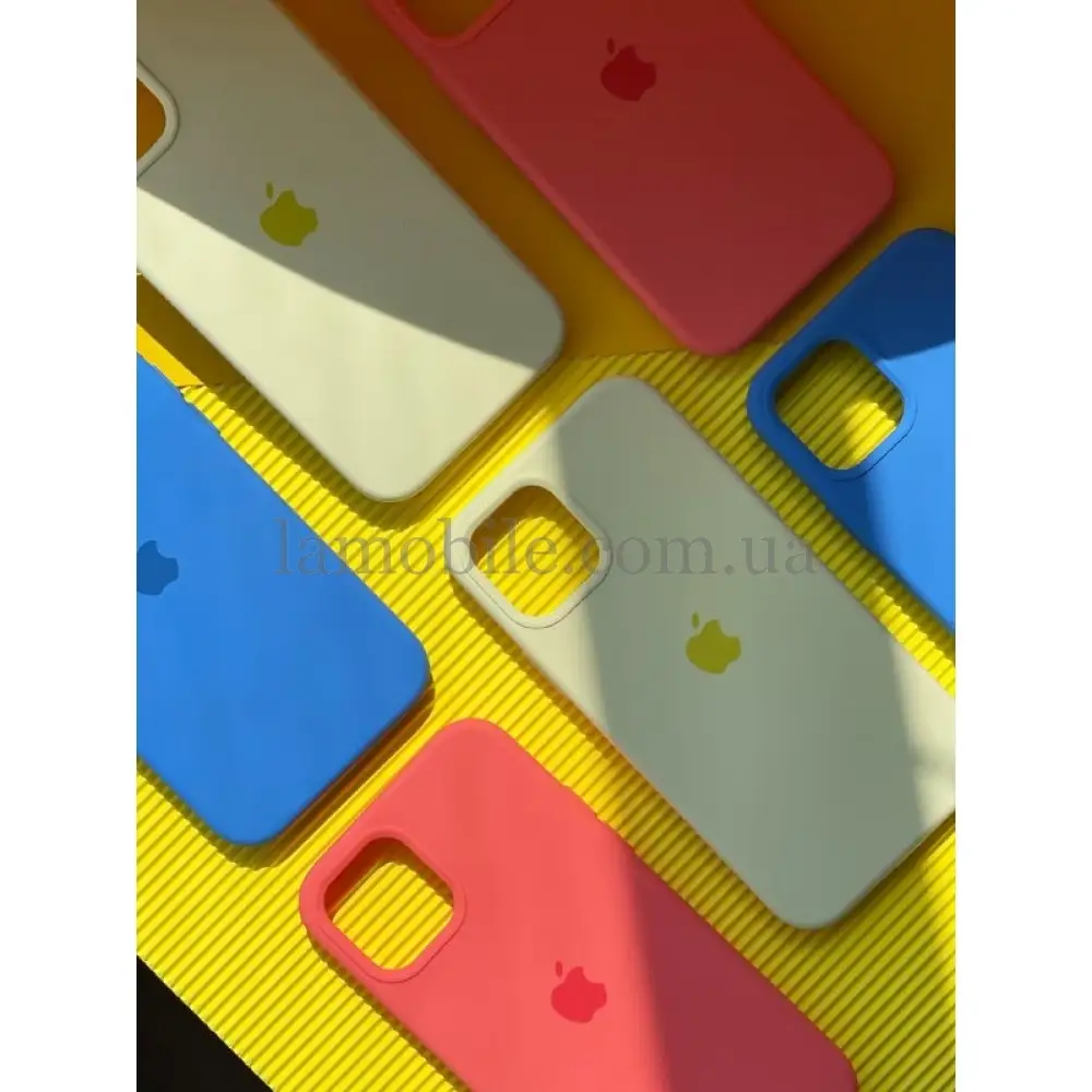 Чохол для iPhone 13 Pro Max Square Full silicone синій / midnight blue