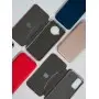 Чехол книга Premium для Xiaomi Redmi Note 9s/9 Pro темно-синий