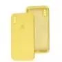 Чохол для iPhone X / Xs Square Full camera canary yellow