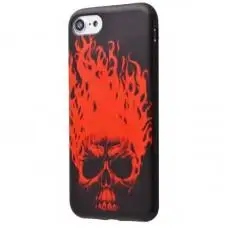 Чехол для iPhone 7 Thermo Case с принтом череп