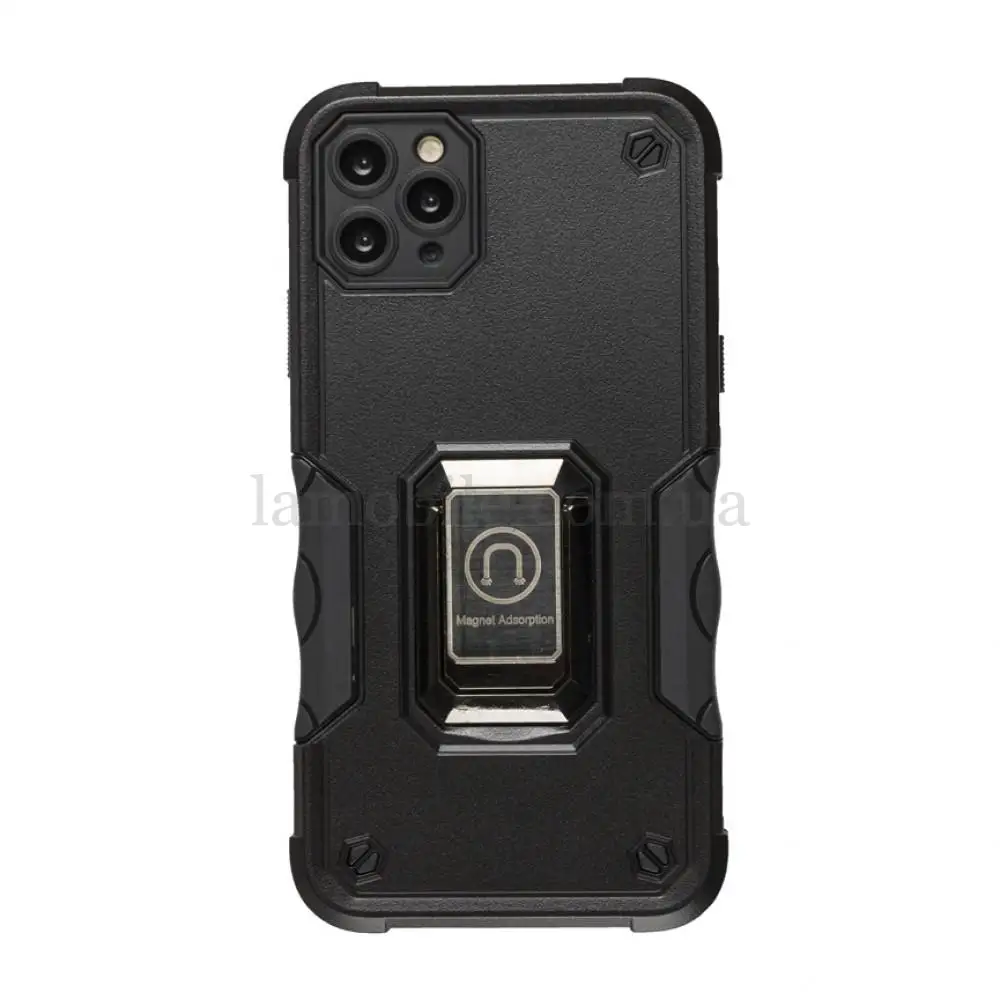 Чехол для iPhone 11 Pro Max Armor Magnet Ring черный