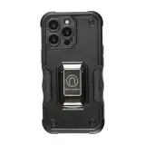 Чехол для iPhone 12 Pro Max Armor Magnet Ring черный