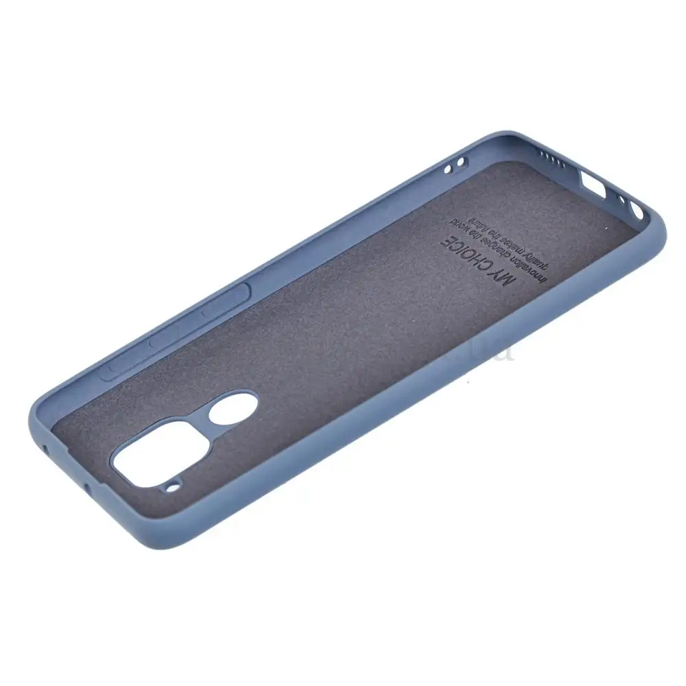 Чохол для Xiaomi Redmi Note 9 Silicone Full лавандово-сірий
