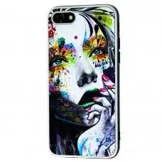 Чехол для iPhone 7 / 8 Fashion mix девочка