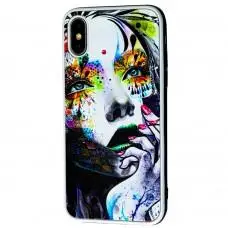 Чехол для iPhone X / Xs Fashion mix девочка