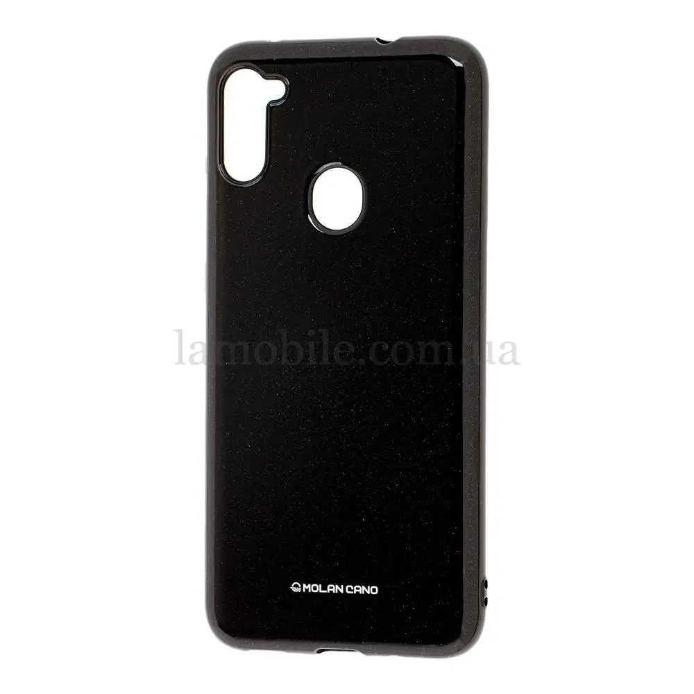 Чохол для Samsung Galaxy A11 / M11 Molan Cano глянець чорний