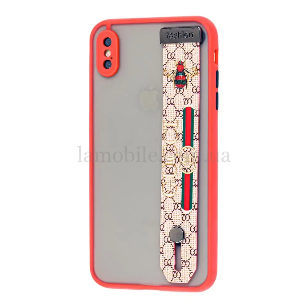 Чехол для iPhone X / Xs WristBand G IV красный