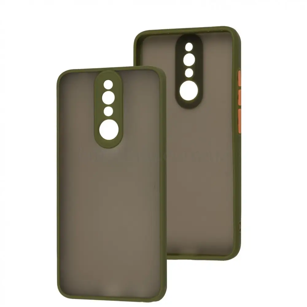 Чохол для Xiaomi Redmi 8 LikGus Totu camera protect хакі