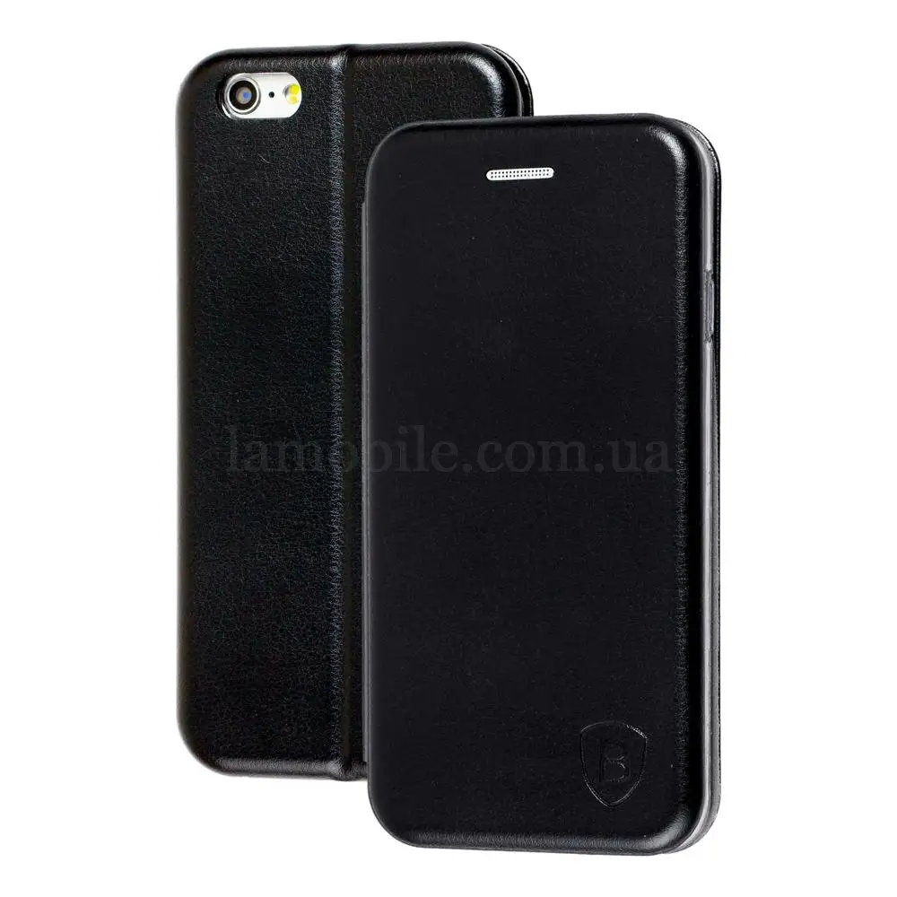 Чохол книжка Premium для iPhone 6 чорний