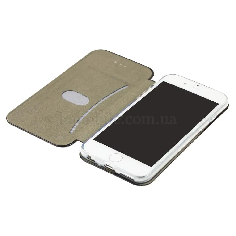 Чохол книжка Premium для iPhone 6 чорний