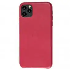Чехол для iPhone 11 Pro Max Leather classic "marsala"