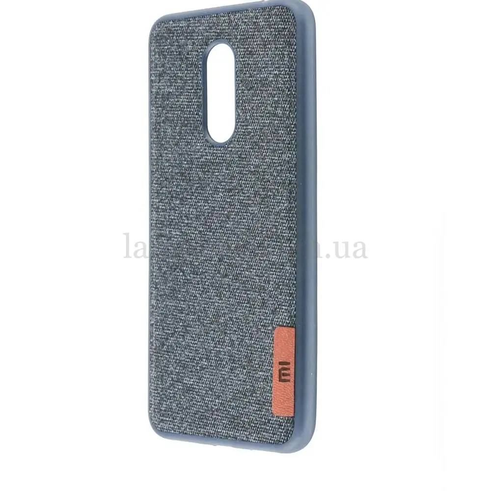 Чехол для Xiaomi Redmi 5 Plus Label Case Textile синий