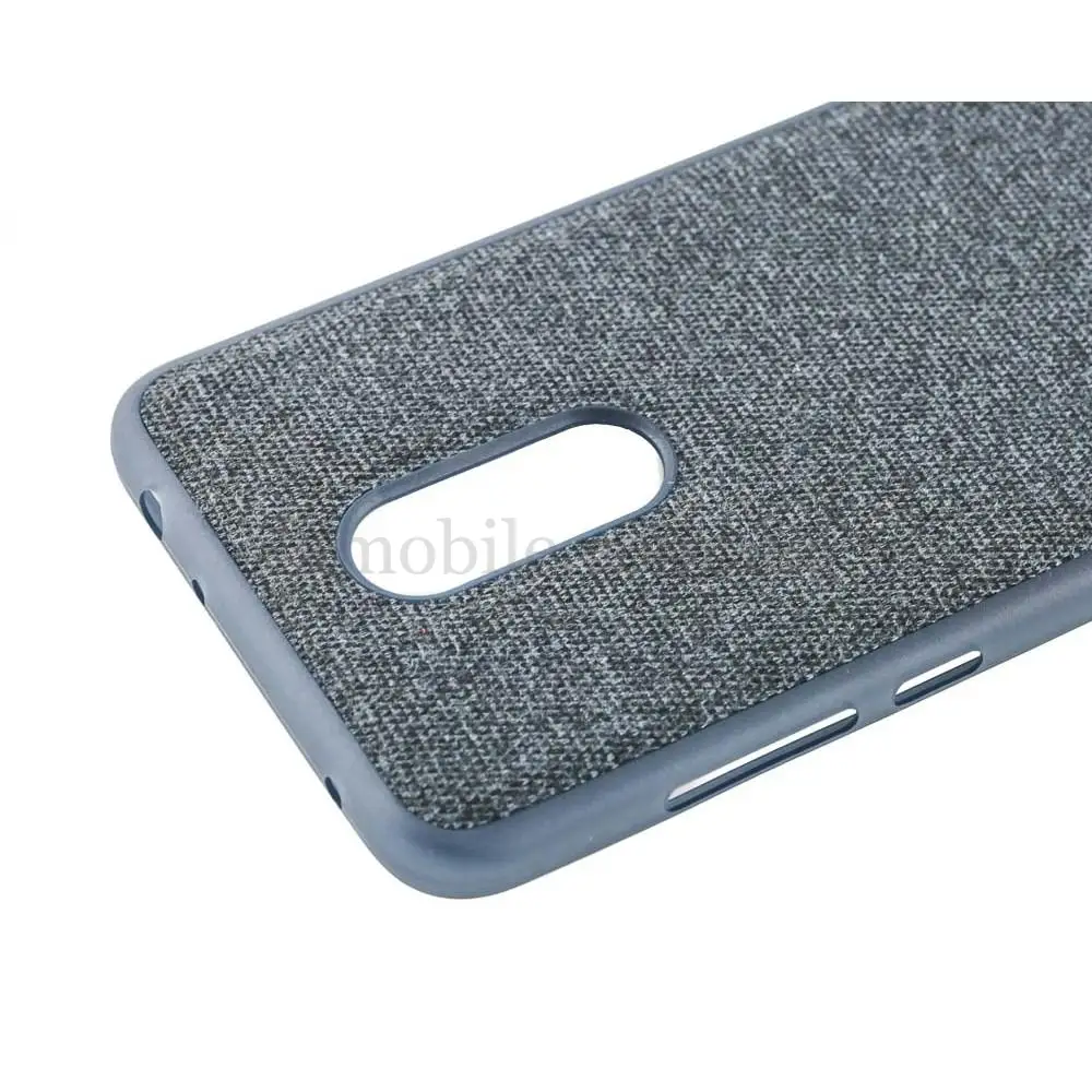 Чехол для Xiaomi Redmi 5 Plus Label Case Textile синий