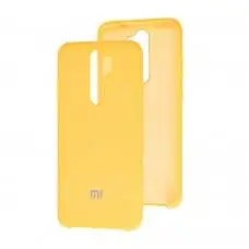 Чохол для Xiaomi Redmi Note 8 Pro Silky Soft Touch "жовтий"