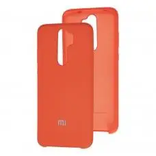 Чохол для Xiaomi Redmi Note 8 Pro Silky Soft Touch "помаранчевий"