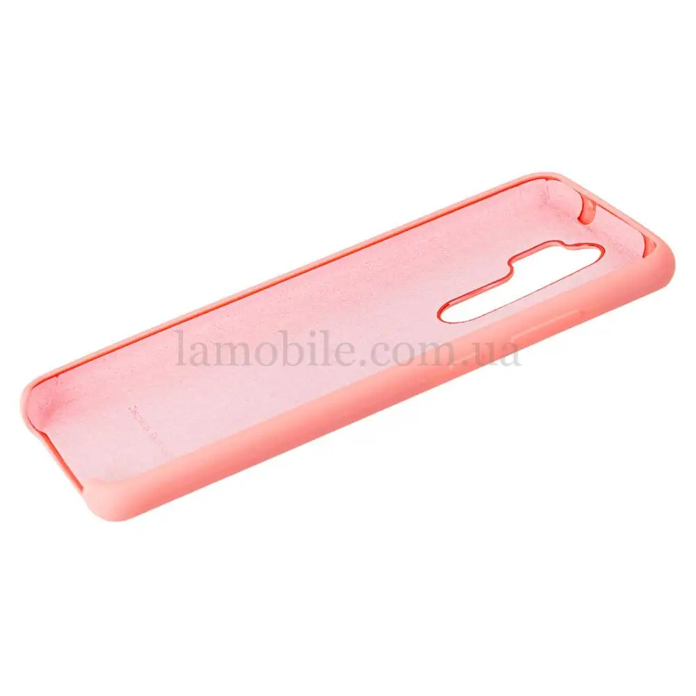 Чехол для Xiaomi Redmi Note 8 Pro Silky Soft Touch "персиковый"