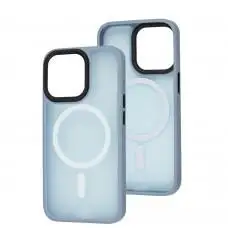Чохол для iPhone 13 Pro WAVE Matte Colorful MagSafe sierra blue