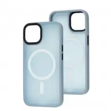 Чохол для iPhone 14 WAVE Matte Colorful MagSafe sierra blue