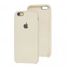 Чехол Silicone для iPhone 6 / 6s case antique white