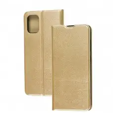 Чехол книжка Samsung Galaxy A71 (A715) 4G Wave Stage gold
