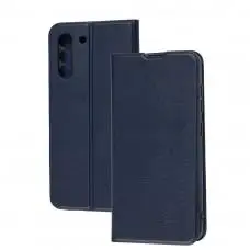 Чехол книжка для Samsung Galaxy S21 FE (G990) Wave Stage blue