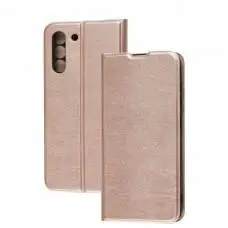 Чехол книжка для Samsung Galaxy S21 FE (G990) Wave Stage rose gold