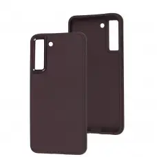 Чехол для Samsung Galaxy S21 FE (G990) Bonbon Metal style plum