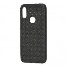 Чехол для Xiaomi Redmi 7 Weaving черный