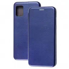 Чохол книжка Premium для Samsung Galaxy A31 (A315) темно-синій