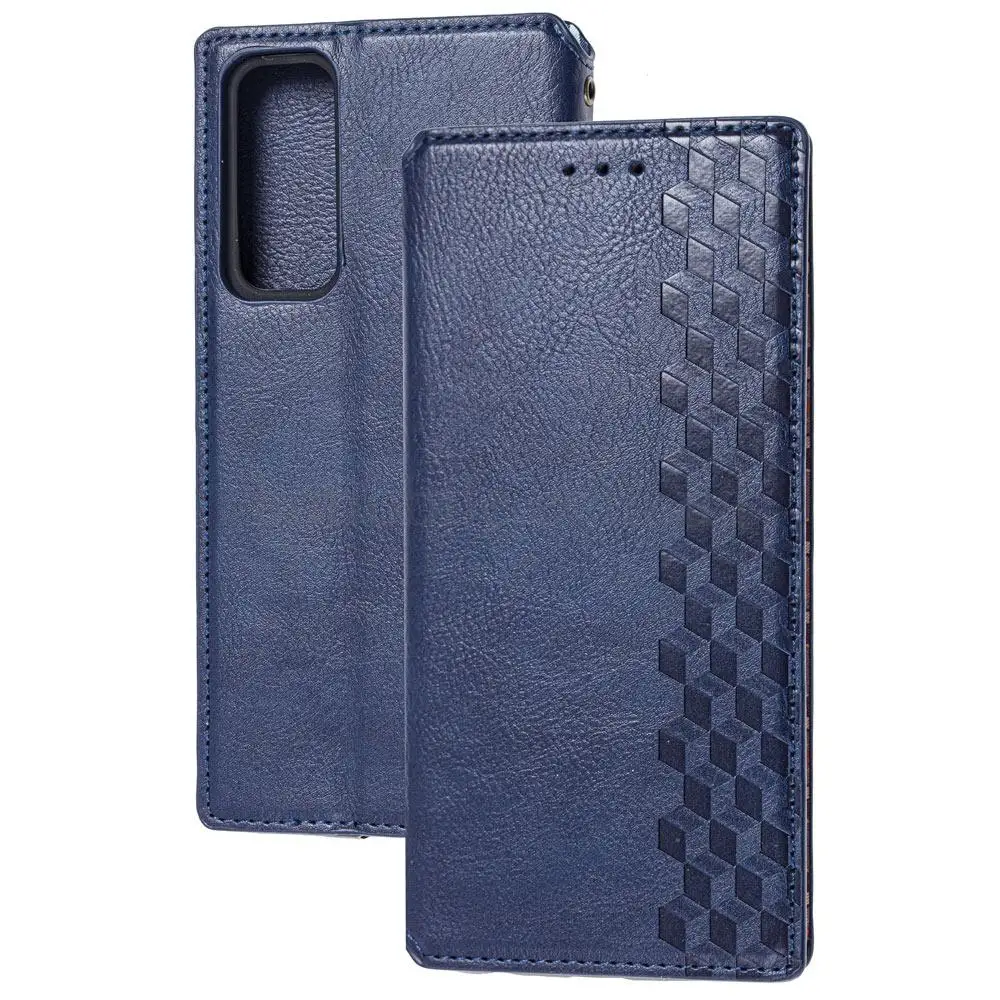 Чохол книжка Huawei P Smart 2021 / Y7A Getman Cubic синій