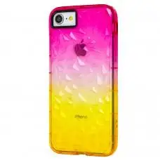 Чохол для iPhone 7 / 8 Gradient Gelin case рожево-жовтий