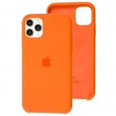 Чехол Silicone для iPhone 11 Pro Max Premium case vitamine C