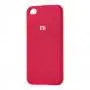 Чохол для Xiaomi Redmi Go Silicone Full рожево-червоний